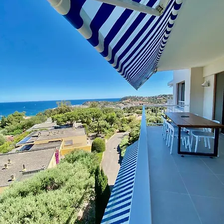 Mimosas - Bel appartement avec une vue imprenable sur la baie Cavalaire-sur-Mer Extérieur photo